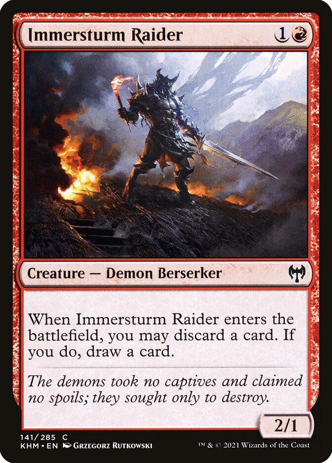 Immersturm Raider [Kaldheim] (141)