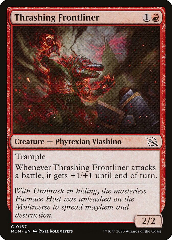 Thrashing Frontliner [March of the Machine] (167)