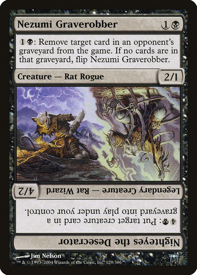 Nezumi Graverobber [Champions of Kamigawa] (129)