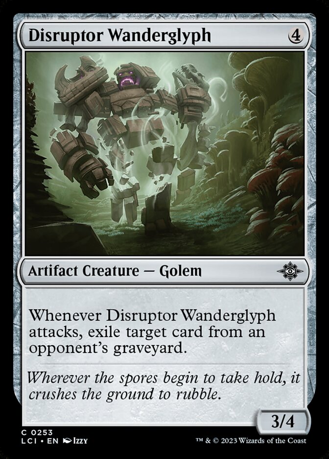 Disruptor Wanderglyph [The Lost Caverns of Ixalan] (253)