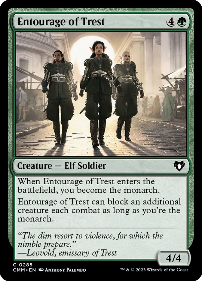Entourage of Trest [Commander Masters] (285)