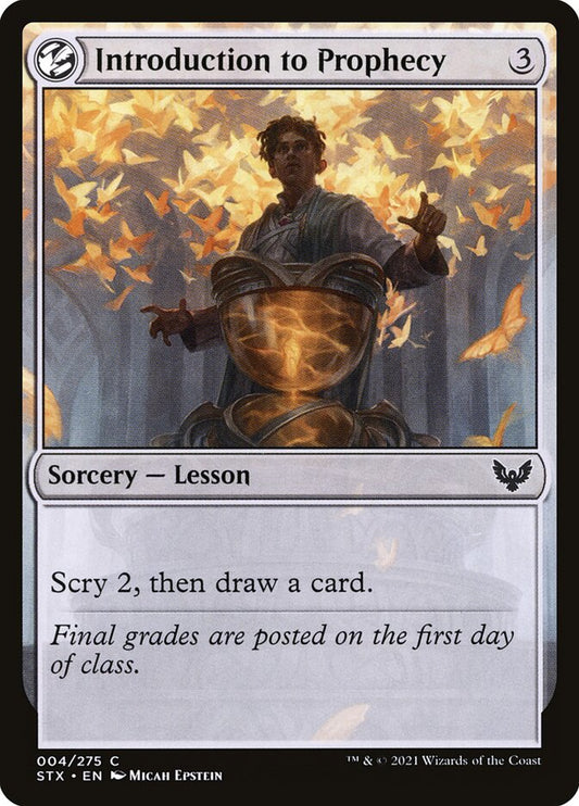 Introduction to Prophecy [Strixhaven: School of Mages] (4)