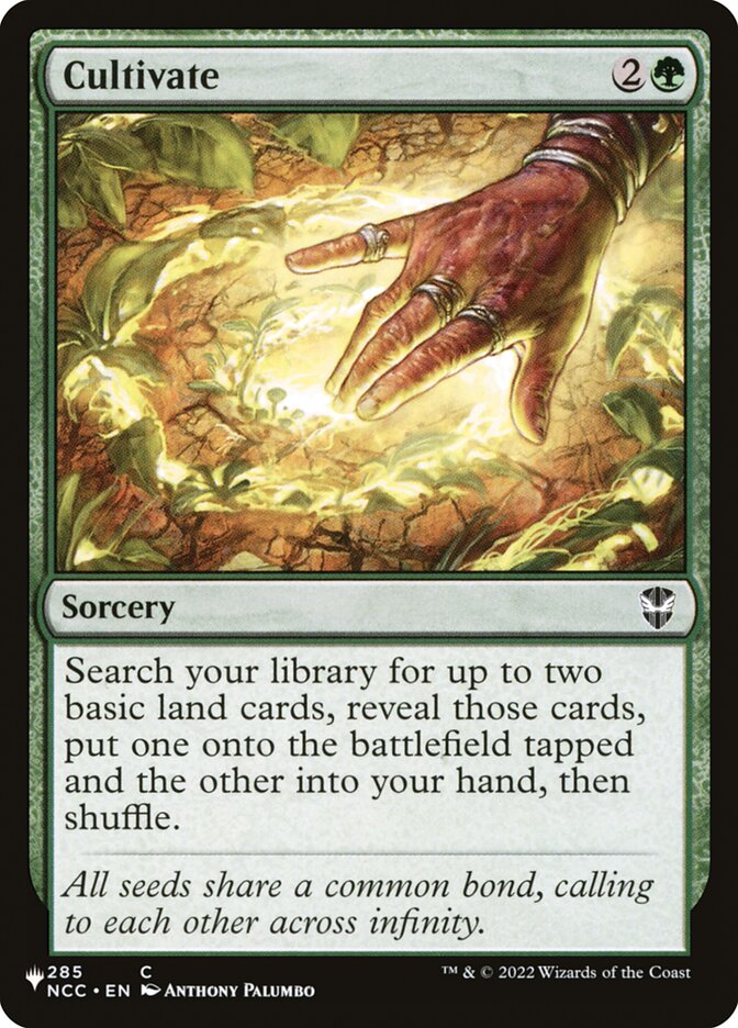 Cultivate [The List] (NCC-285)