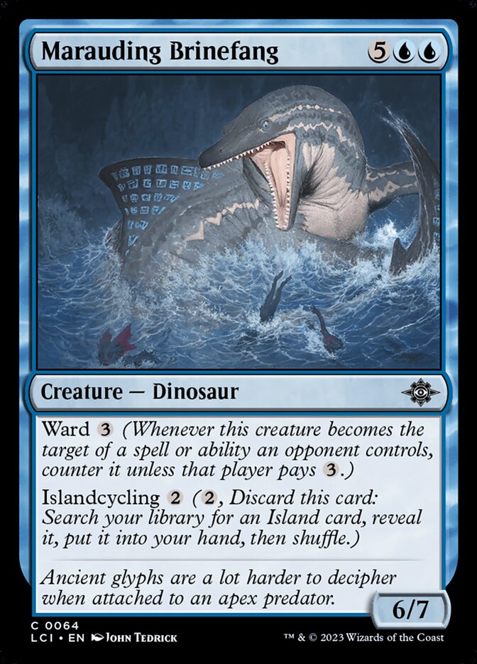 Marauding Brinefang [The Lost Caverns of Ixalan] (64)