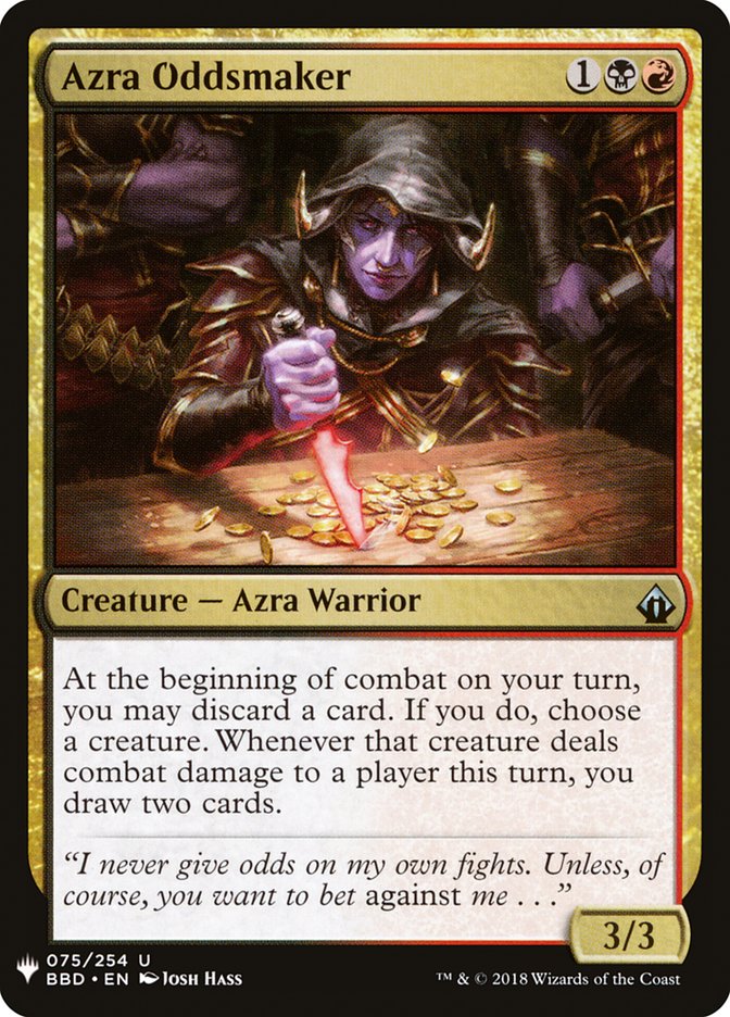 Azra Oddsmaker [The List] (BBD-75)