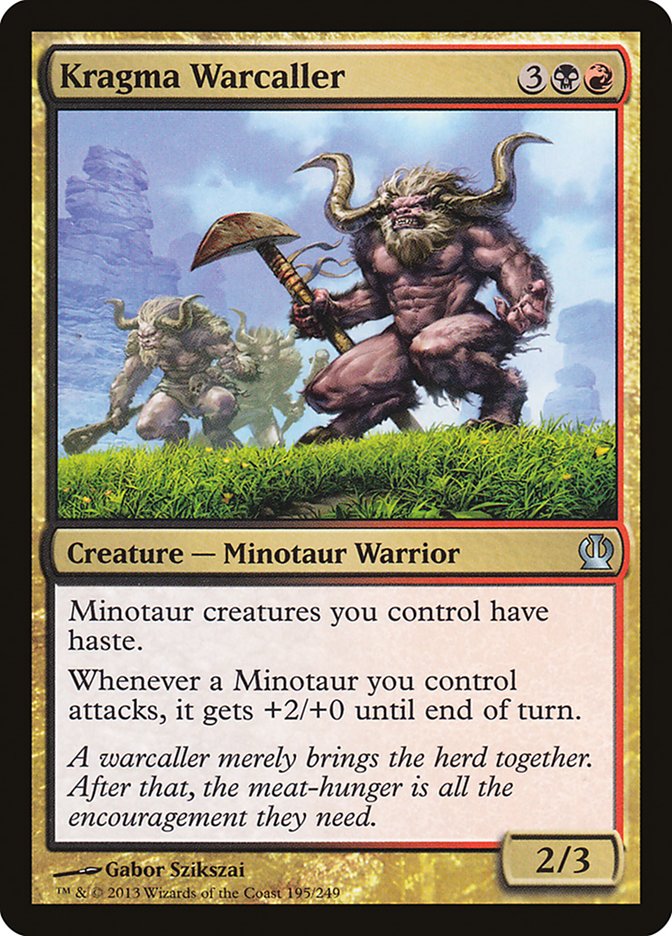 Kragma Warcaller [Theros] (195)
