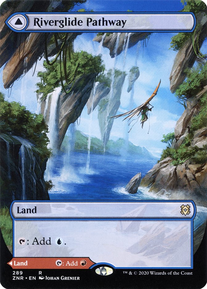 Riverglide Pathway // Lavaglide Pathway [Zendikar Rising] (289)