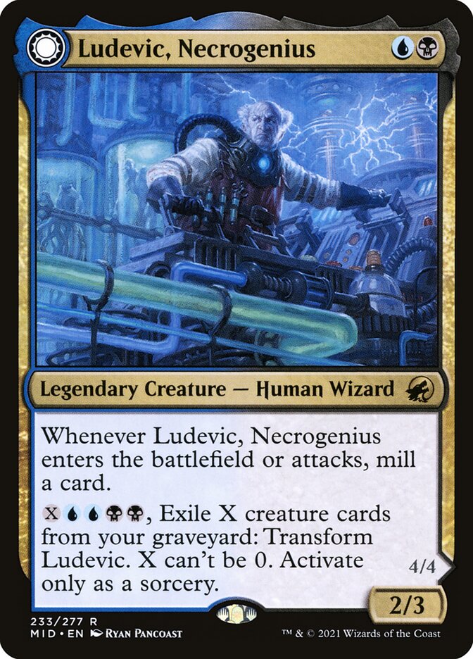 Ludevic, Necrogenius [Innistrad: Midnight Hunt] (233)