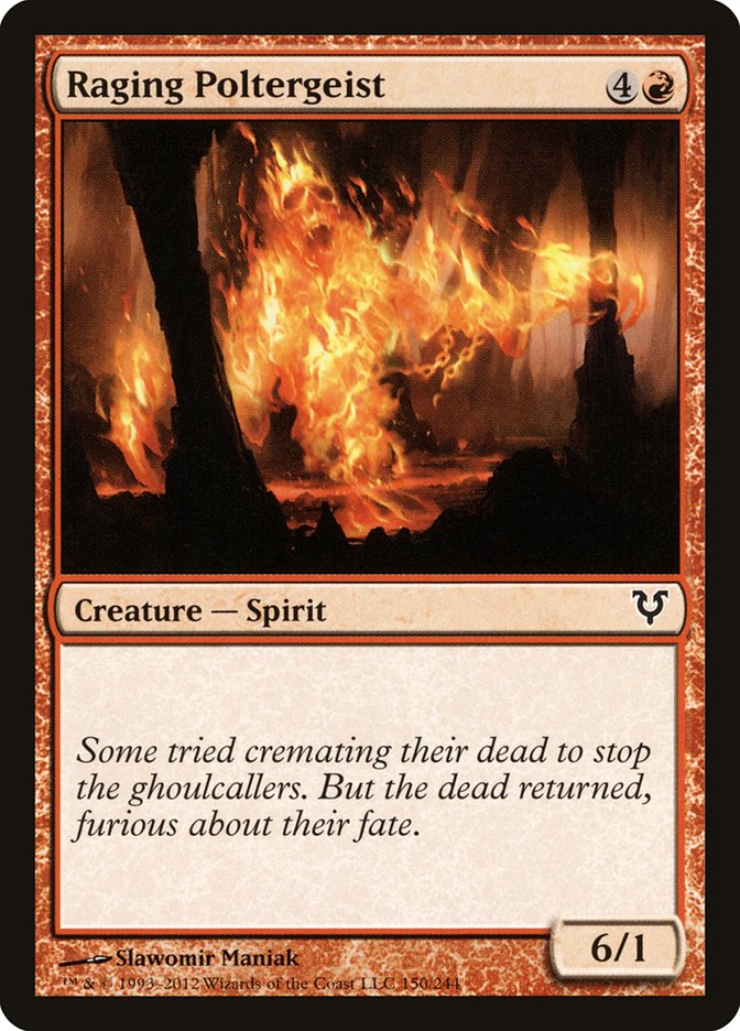 Raging Poltergeist [Avacyn Restored] (150)