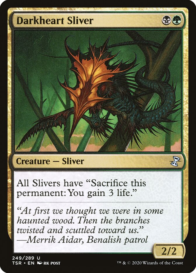 Darkheart Sliver [Time Spiral Remastered] (249)