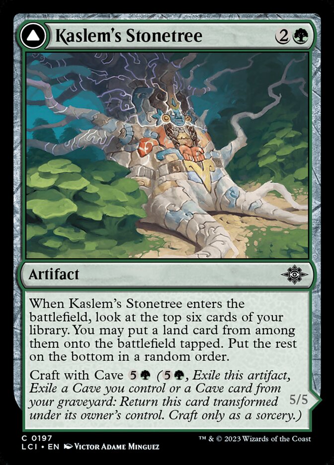 Kaslem's Stonetree [The Lost Caverns of Ixalan] (197)
