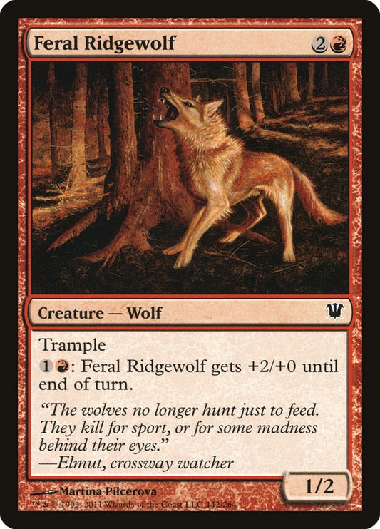 Feral Ridgewolf [Innistrad] (142)