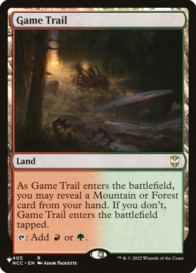 Game Trail [The List] (NCC-405)