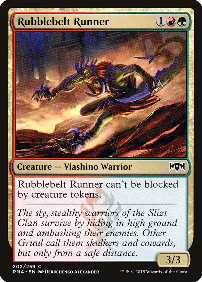 Rubblebelt Runner [Ravnica Allegiance] (202)