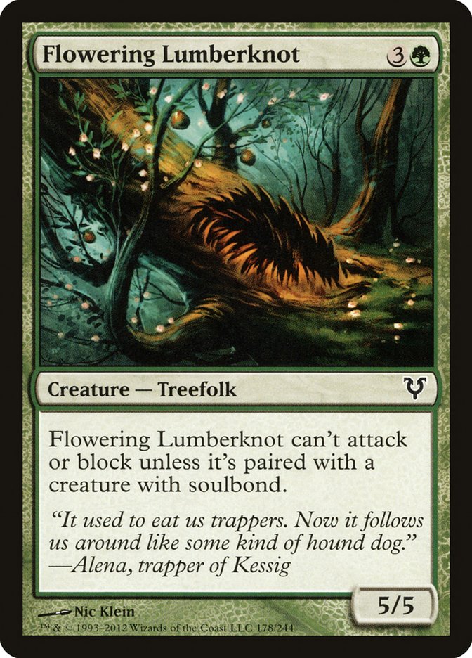 Flowering Lumberknot [Avacyn Restored] (178)