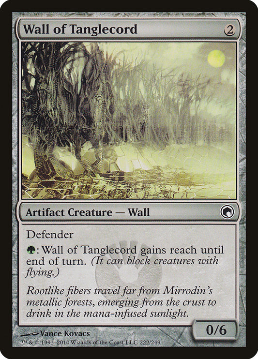 Wall of Tanglecord [Scars of Mirrodin] (222)