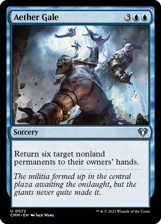 Aether Gale [Commander Masters] (72)