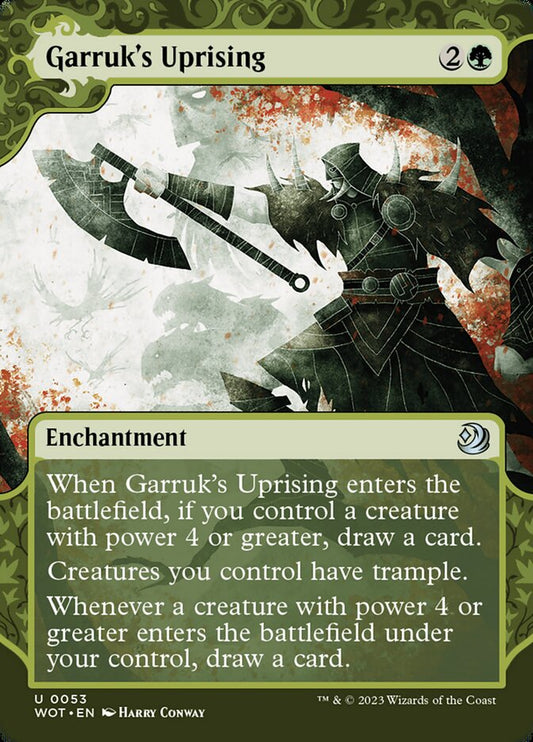 Garruk's Uprising [Wilds of Eldraine: Enchanting Tales] (53)