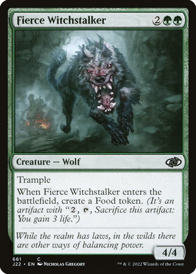 Fierce Witchstalker [Jumpstart 2022] (661)