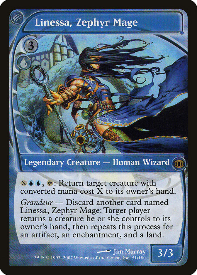 Linessa, Zephyr Mage [Future Sight] (51)