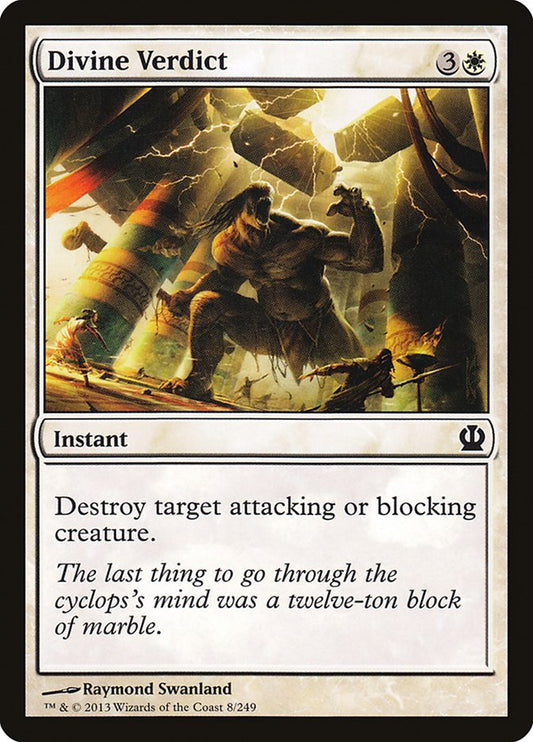 Divine Verdict [Theros] (8)