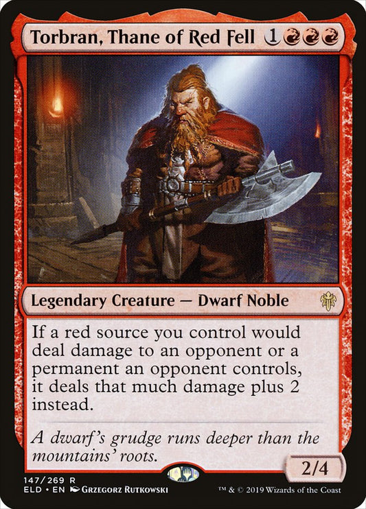 Torbran, Thane of Red Fell [Throne of Eldraine] (147)