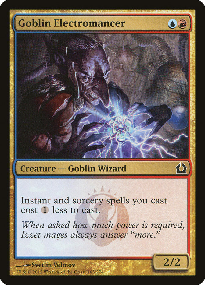 Goblin Electromancer [Return to Ravnica] (163)