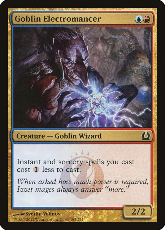 Goblin Electromancer [Return to Ravnica] (163)