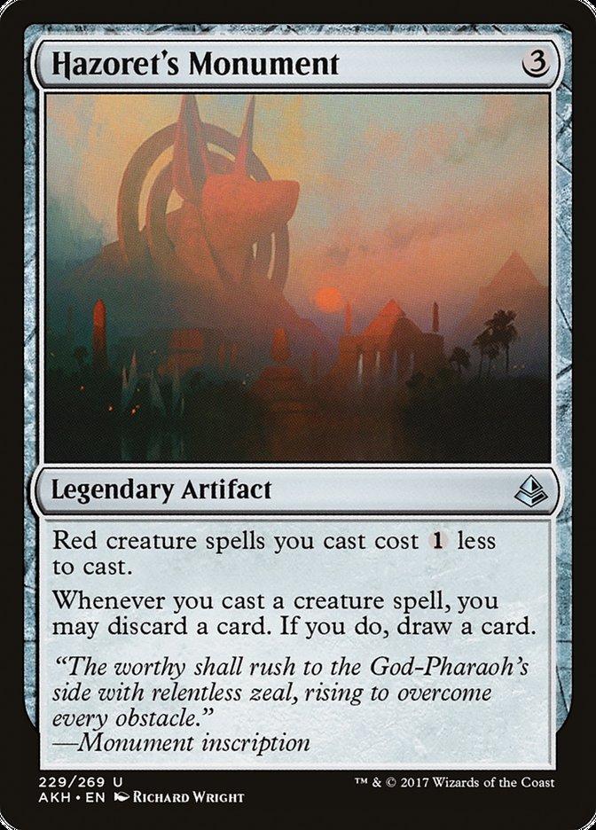 Hazoret's Monument [Amonkhet] (229)