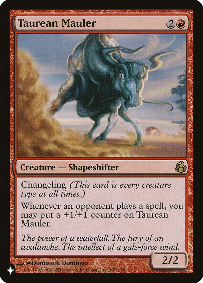Taurean Mauler [The List] (MOR-109)