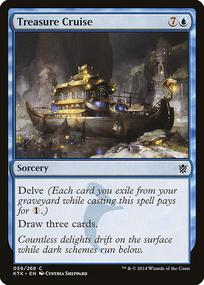 Treasure Cruise [Khans of Tarkir] (59)