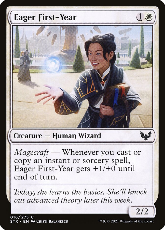 Eager First-Year [Strixhaven: School of Mages] (16)