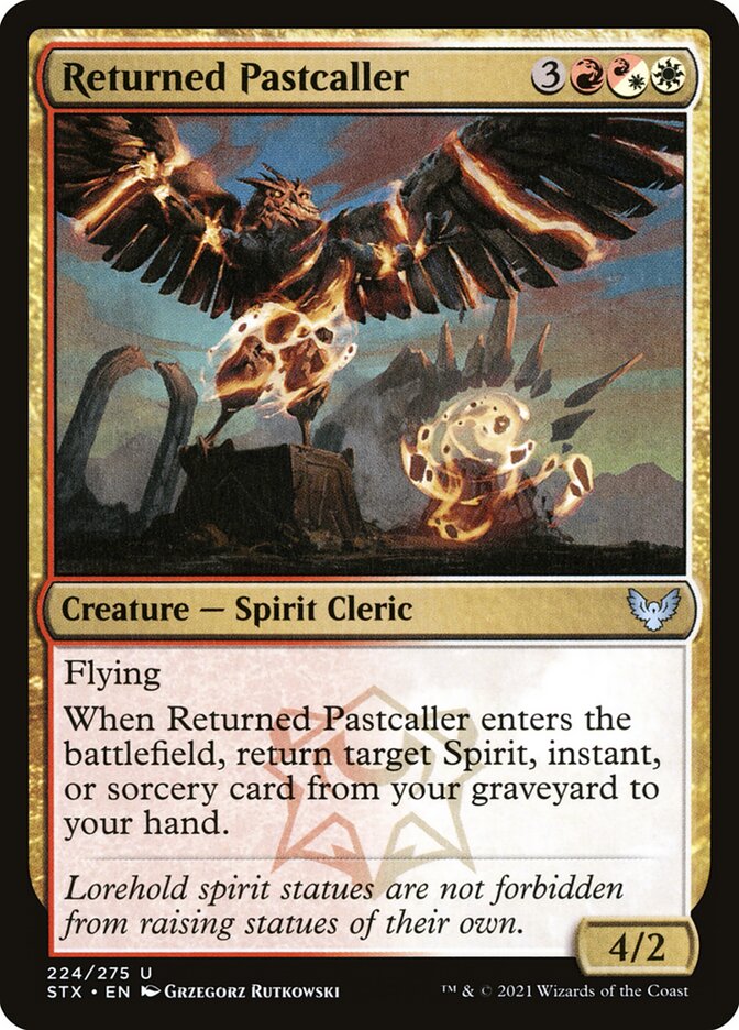 Returned Pastcaller [Strixhaven: School of Mages] (224)