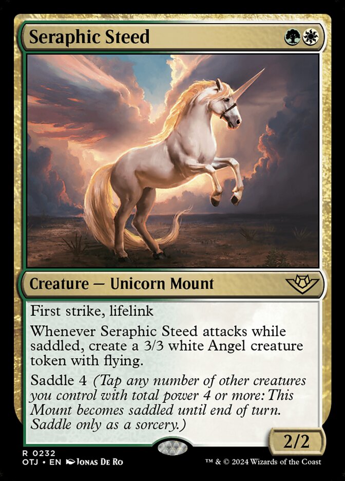 Seraphic Steed [Outlaws of Thunder Junction] (232)