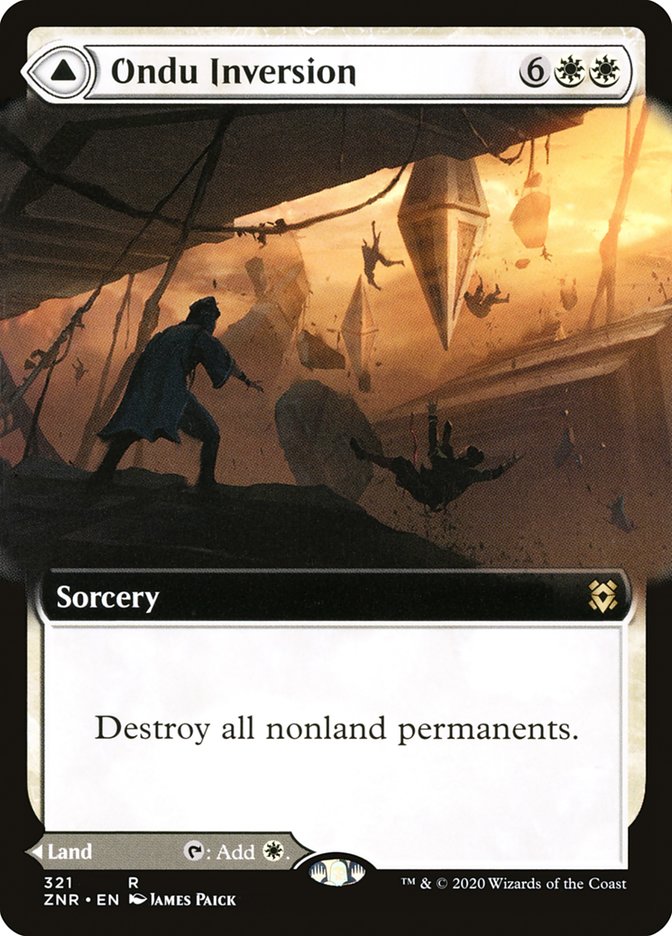 Ondu Inversion [Zendikar Rising] (321)