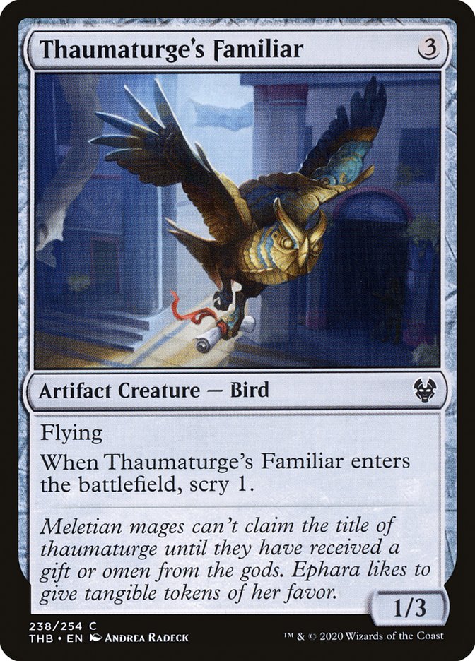 Thaumaturge's Familiar [Theros Beyond Death] (238)