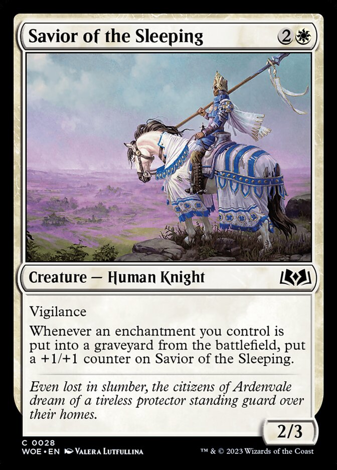 Savior of the Sleeping [Wilds of Eldraine] (28)