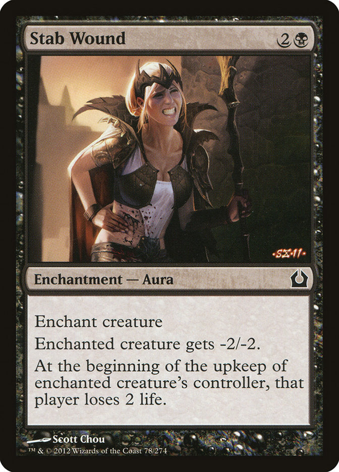 Stab Wound [Return to Ravnica] (78)