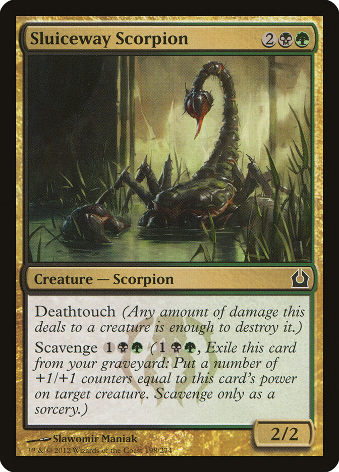 Sluiceway Scorpion [Return to Ravnica] (198)