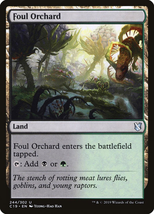 Foul Orchard [Commander 2019] (244)