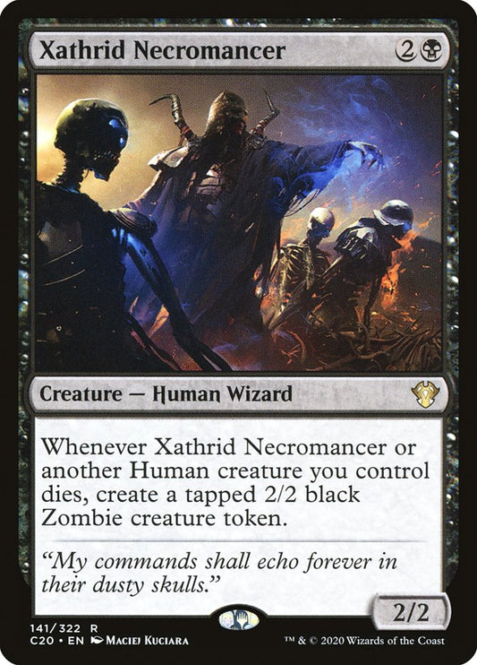 Xathrid Necromancer [Commander 2020] (141)