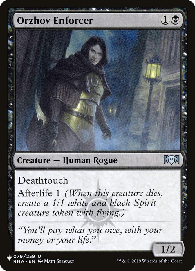 Orzhov Enforcer [The List] (RNA-79)