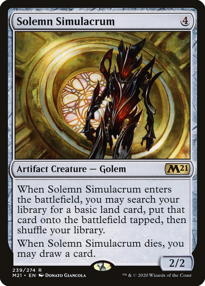 Solemn Simulacrum [Core Set 2021] (239)