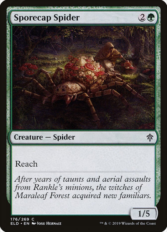 Sporecap Spider [Throne of Eldraine] (176)