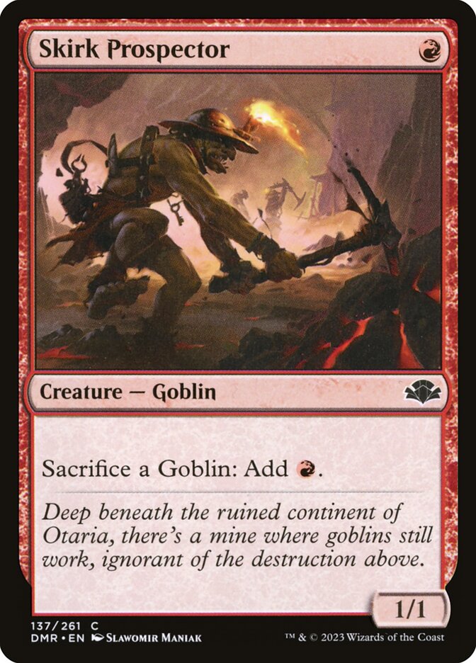 Skirk Prospector [Dominaria Remastered] (137)