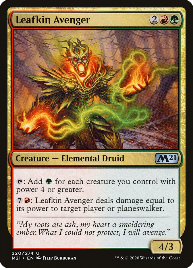 Leafkin Avenger [Core Set 2021] (220)