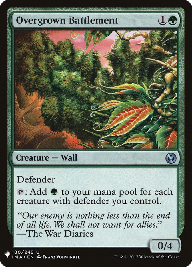Overgrown Battlement [The List] (IMA-180)