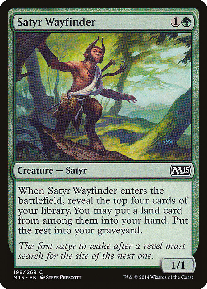 Satyr Wayfinder [Magic 2015] (198)