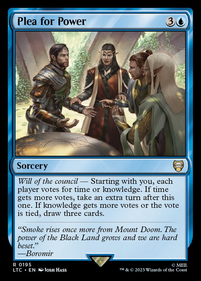 Plea for Power [Tales of Middle-earth Commander] (195)