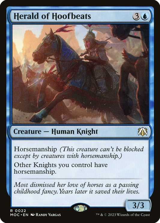 Herald of Hoofbeats [March of the Machine Commander] (22)